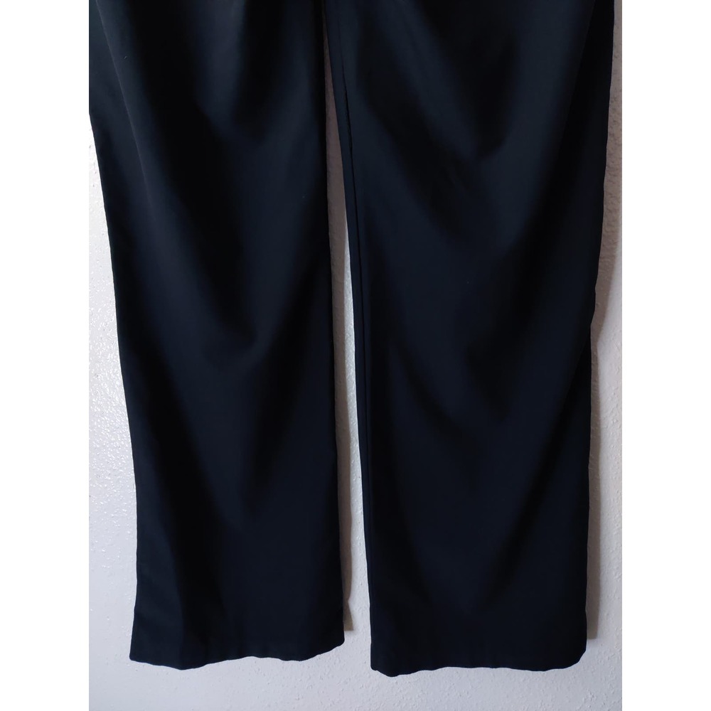 Patagonia Black Mystery Venga Rock Wide Straight Leg Womens Pants Size 8 - Picture 7 of 7